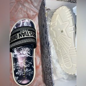 Dway Cloth Mules Slides